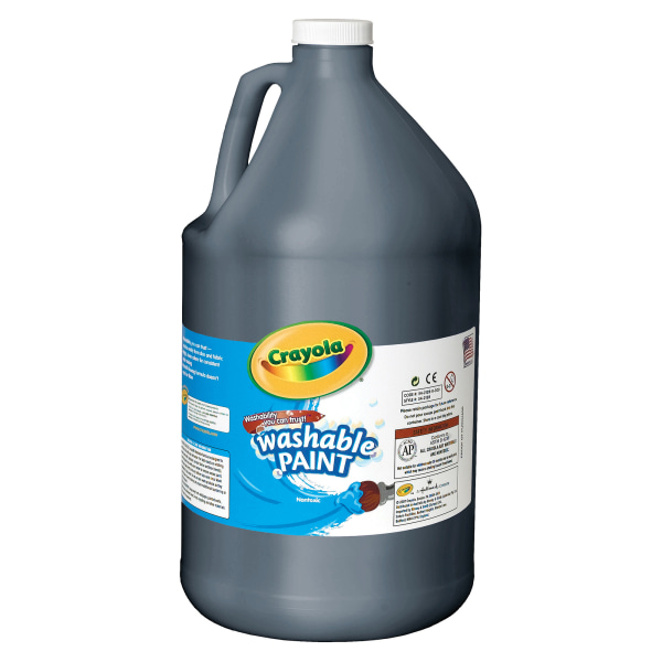 UPC 071662082512 product image for Crayola® Washable Paint, Black, Gallon | upcitemdb.com