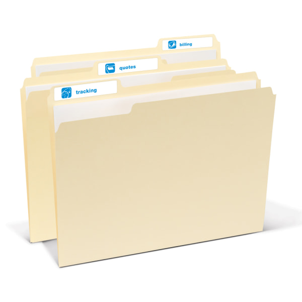 Office Depot® Permanent Inkjet/Laser File Folder Labels, 505O0040011