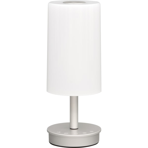 UltraBrite Glo Ambient LED Desk Lamp, 18-3/4H,  Silver