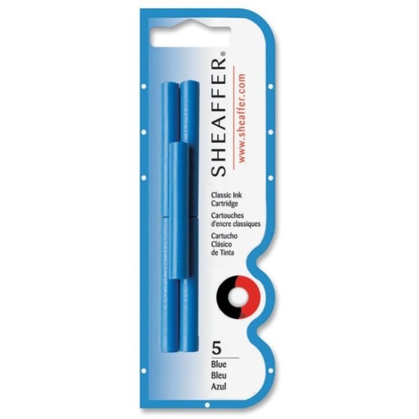 UPC 074040963205 product image for Sheaffer Skrip Fountain Pen Ink Cartridges, Blue Ink, Pack Of 5 | upcitemdb.com