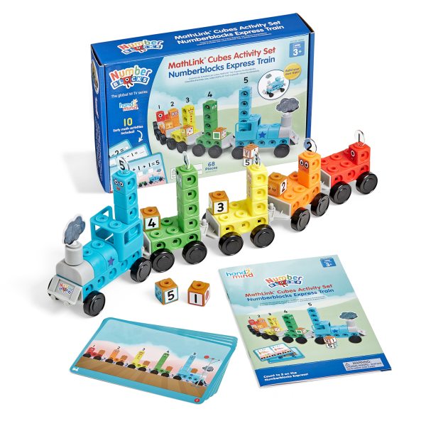 MathLink Cubes Activity Set Numberblocks Express Train, Pre-K - 1