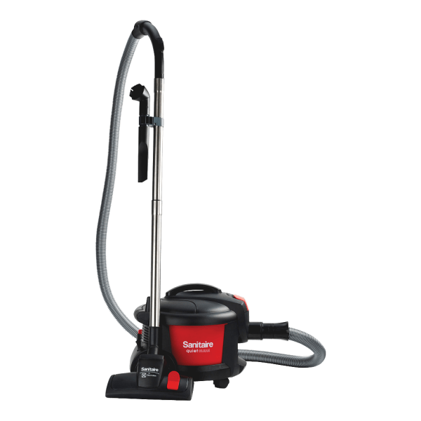 UPC 023169135963 product image for Sanitaire Quiet Clean® Bagless Canister Vacuum, Black/Red | upcitemdb.com