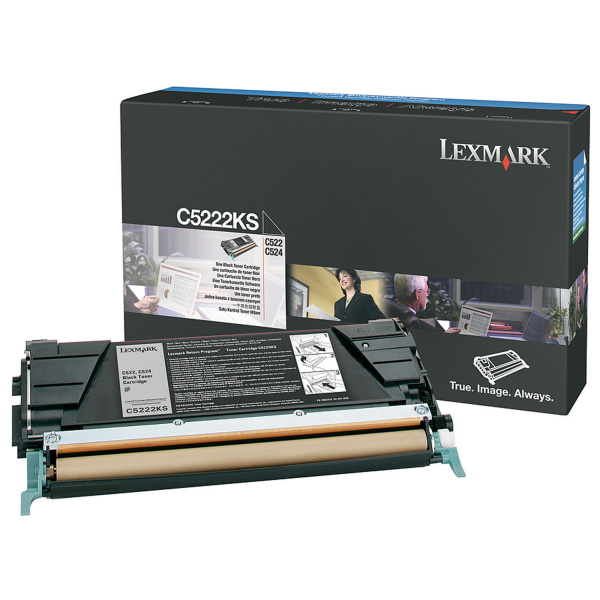 Lexmark™ C5220KS Black Return Program Toner Cartridge