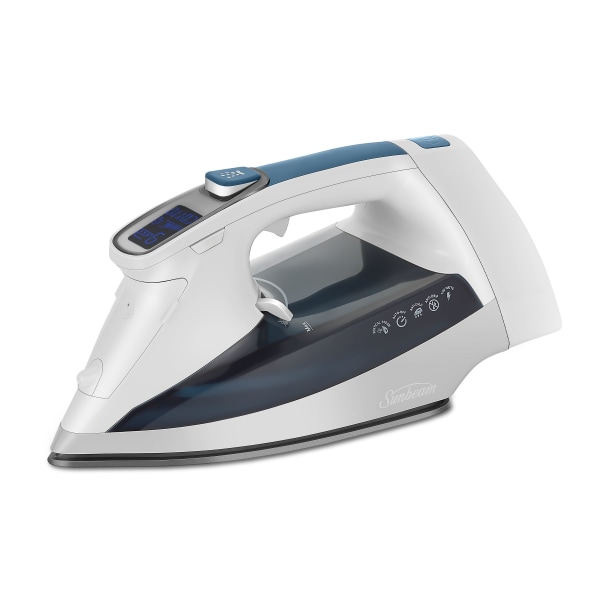 UPC 694501115655 product image for Sunbeam Digital Retractable Iron, White | upcitemdb.com