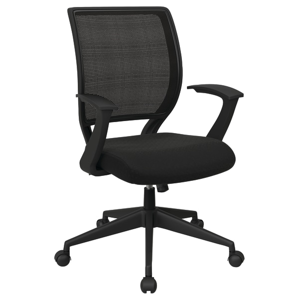 Office Star Work Smart Mesh Task Chair, Midnight Black/Ebony/Black - EM51022N-80 - Furniture A comfortable, adjustable chair  Overall Dimension sku EM51022N-80