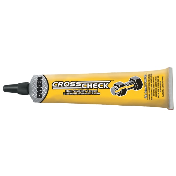 Dykem Cross Check™ Torque Seal® Tamper-Proof Indicator Paste, 1 Oz, Yellow, Pack Of 24 -  83317