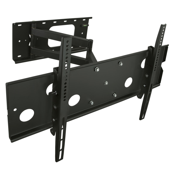 Mount-It MI-319L Full-Motion Wall Mount With Long Extension For Screens 42 - 70"", 10-1/2""H x 37""W x 2-1/4""D, Black -  Mount-It!