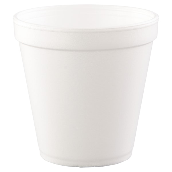 Dart 16MJ20 Foam Containers, Foam, 16oz, White, 25/Bag, 20 Bags/Carton, 500 COUNT