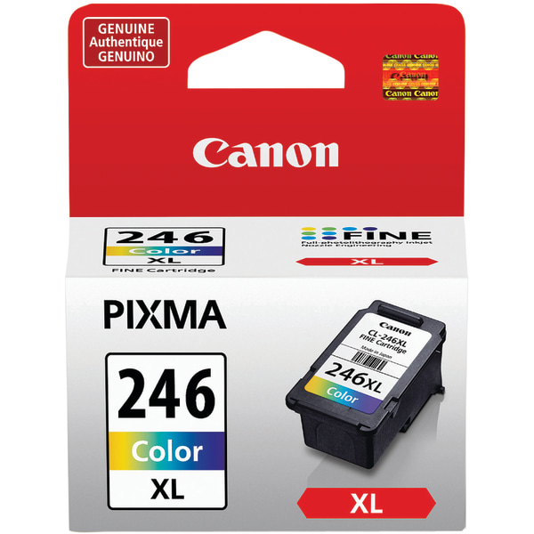 Canon Cl-246 Xl High Capacity Color Ink Cartridge for Select Pixma Printers - Tri-color