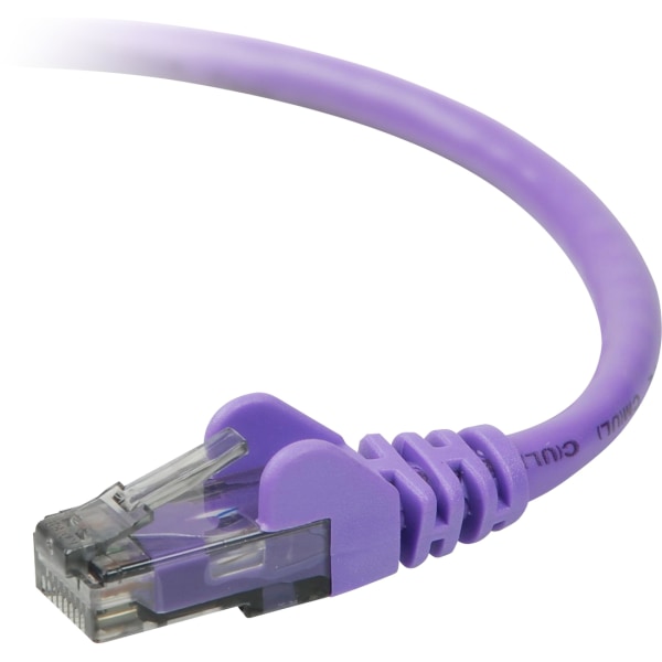 UPC 722868611753 product image for Belkin Cat.6 UTP Cable - RJ-45 Male - RJ-45 Male - 3ft - Purple | upcitemdb.com