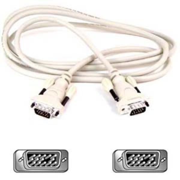 Belkin Pro Series VGA Monitor Signal Replacement Cable - HD-15 Male - HD-15 Male - 10ft -  F2N028B10
