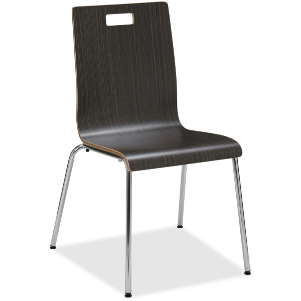 Lorell® Bentwood Cafe Chair, 34"H, Espresso, Set Of 2