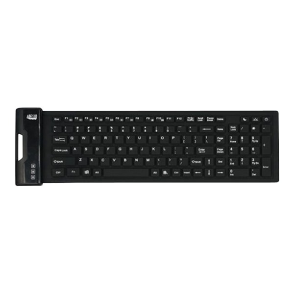 protective Waterproof Foldable 108-key Compact Size Usb Keybord - AKB-222UB