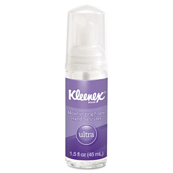 UPC 036000346046 product image for Kleenex® Ultra Moisturizing Unscented Foam Hand Sanitizer, 1.5 Oz | upcitemdb.com