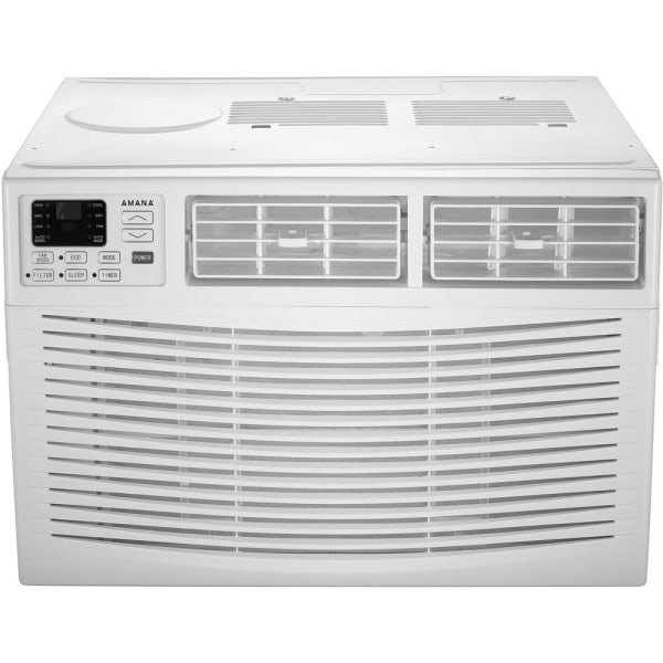 Amana Energy Star Window-Mounted Air Conditioner With Remote, 24,000 Btu, 18 3/4""H x 26 15/16""W x 26 5/16""D, White -  AMAP242BW