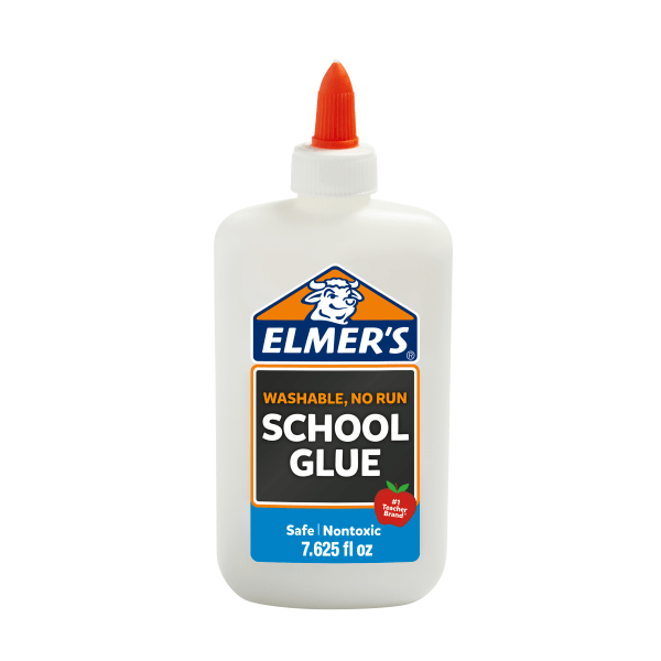 Elmer s Liquid School Glue  Washable  Great for Making Slime  7.625 Ounces  6 Count