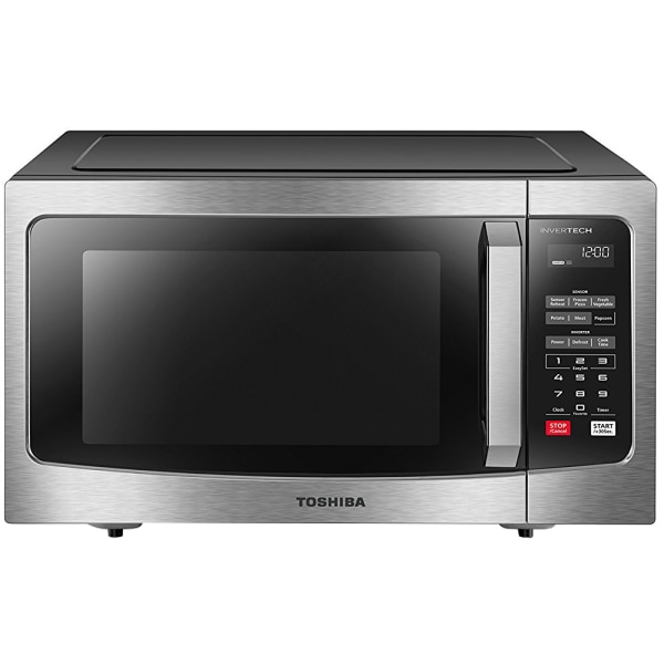 Toshiba 1.6 Cu Ft Microwave With Inverter Technology, Stainless Steel -  MLEM16PST