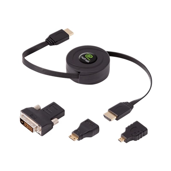 UPC 816983010055 product image for ReTrak ETCABLEHDM - HDMI cable - HDMI male to HDMI male - 5 ft - retractable,  | upcitemdb.com