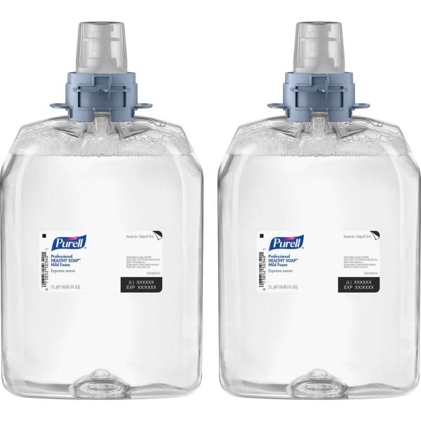 Purell Professional Healthy Soap Mild Foam Fragrance-Free, 2 Refills (GOJ521302)