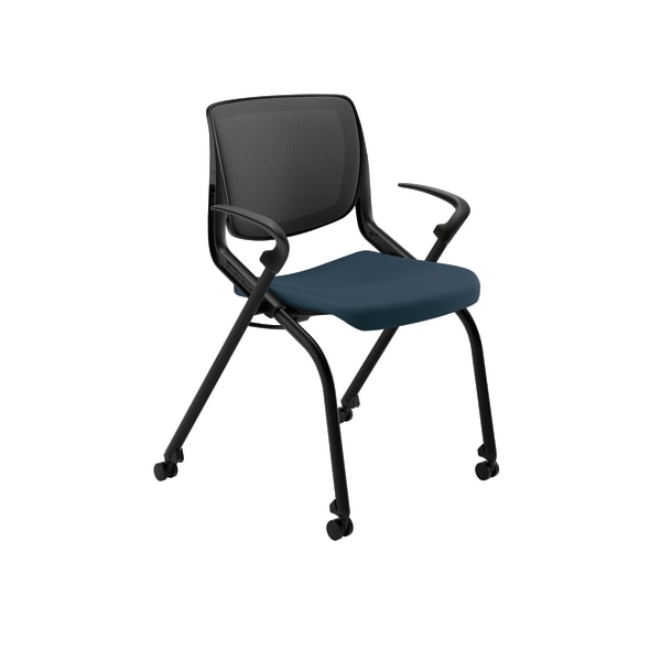UPC 020459828437 product image for HON® Motivate  Nesting Flex Stack Chair, Cerulean | upcitemdb.com