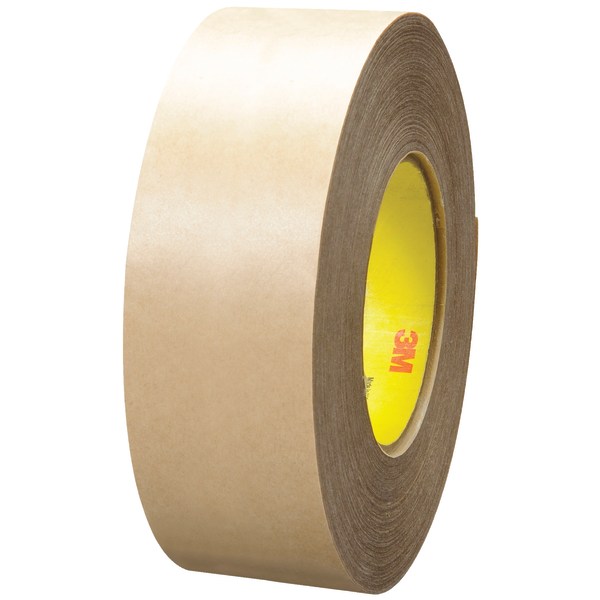 3M 9485PC Adhesive Transfer Tape Hand Rolls 3 Core 2 x 60 Yd Clear Case Of 6