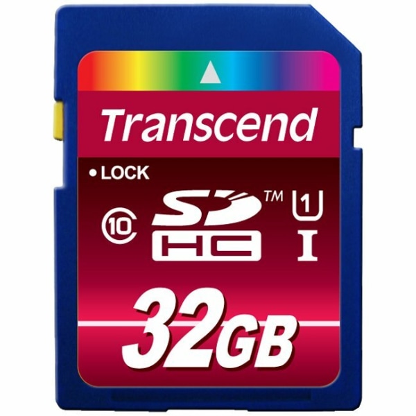Transcend 32 GB Class 10/UHS-I SDHC - 85 MB/s Read - 45 MB/s Write - 600x Memory Speed - Lifetime Warranty -  TS32GSDHC10U1