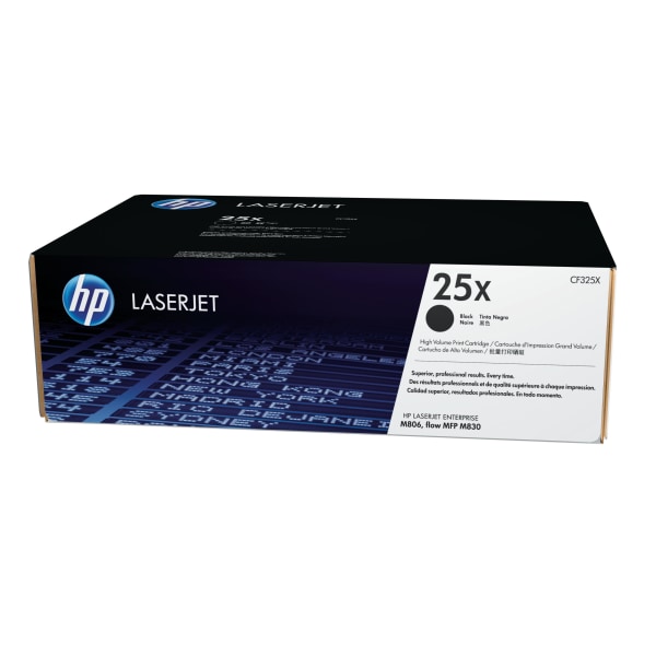 25X High-Yield Black Toner Cartridge, CF325X