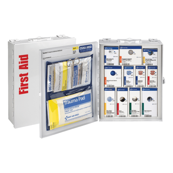 First Aid Only 25-Person Medium SmartCompliance Food Service Cabinet, 1 Each (Quantity)