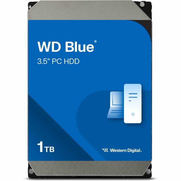 Western Digital� Blue 1TB Internal Hard Drive For Desktops, 64MB Cache, SATA/600, WD10EZEX
