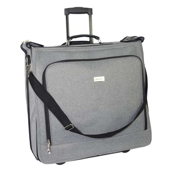 Photos - Luggage Geoffrey Beene Overland  Rolling Garment Carrier, 22"H x 7-1/2"W x 22"D, Gray GB295-42 