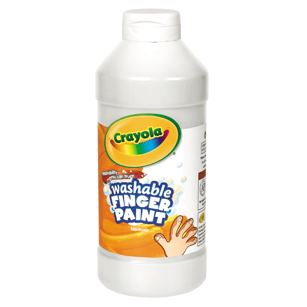 UPC 071662565534 product image for Crayola® Washable Finger Paint, 16 Oz., White | upcitemdb.com