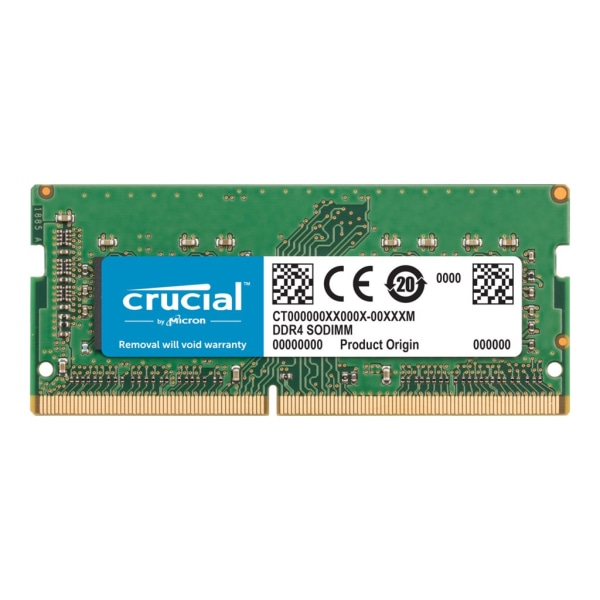Crucial 8GB DDR4 SDRAM Memory Module - For iMac - 8 GB - DDR4-2666/PC4-21300 DDR4 SDRAM - 2666 MHz - CL17 - 1.20 V - Non-ECC - Unbuffered - 260-pin - 