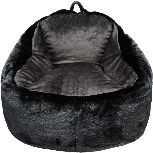 Ace Beanbag Pocket Chair, Black/Sequin