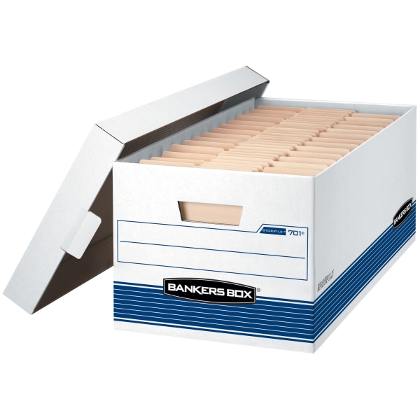 UPC 043859514779 product image for Bankers Box® Stor/File™ Medium-Duty Storage Boxes With Locking Lift-Off Lids And | upcitemdb.com