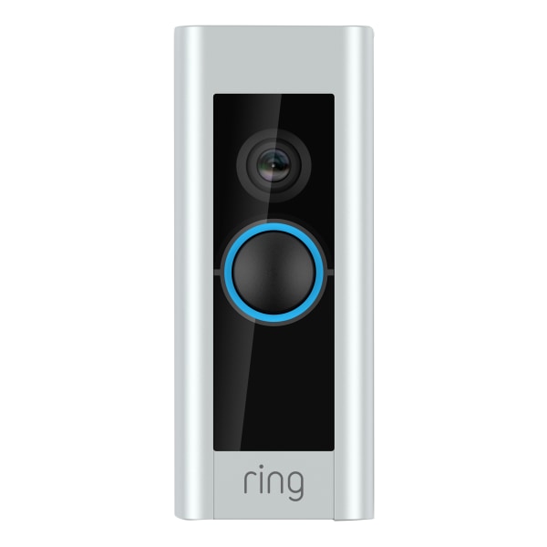Ring Certified Refurbished Video Doorbell Pro, Black/Silver -  R8VRP6-0EN0