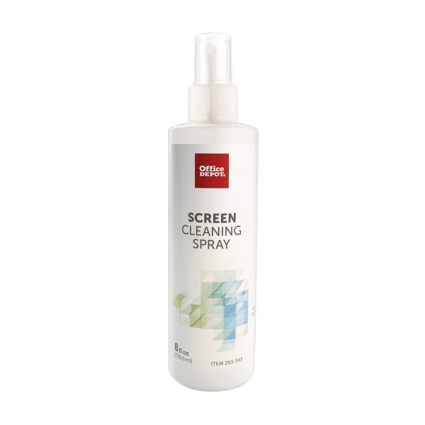 Office Depot Brand Screen Cleaner  Protector 8 Oz