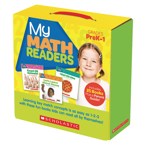 Scholastic Teacher Resources My Math Readers, Pre-K To Grade 1, Parent Pack Of 25 Books -  Teacher's Edition