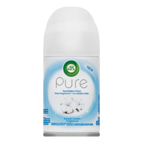 UPC 062338970523 product image for Air Wick� Pure Freshmatic� Ultra Automatic Spray Refill, 6.17 Oz, Sunset Cotton, | upcitemdb.com