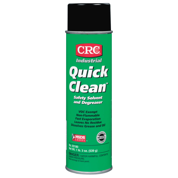 UPC 078254031804 product image for CRC Quick Clean™ Aerosol Safety Solvent/Degreaser, 20 Oz Can | upcitemdb.com