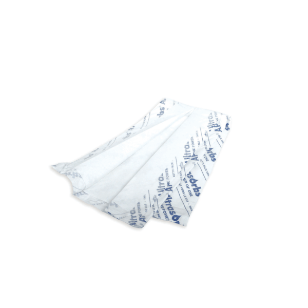 Ultrasorbs AP Air-Permeable Dry Pads, 24 x 36, White, 5 Pads Per Bag, Case Of 14 Bags