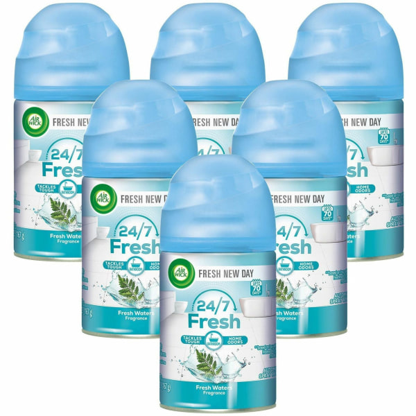 Air Wick Freshmatic Automatic Spray Refill 617 Oz Fresh Waters Carton Of 6
