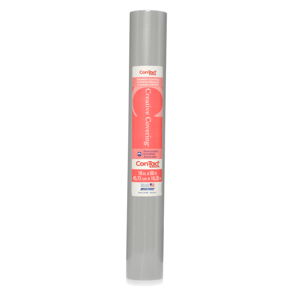 ConTact Brand Adhesive Roll 18 x 60 Slate Gray 1 Roll