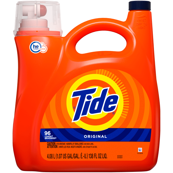 UPC 037000403654 product image for Tide HE Turbo Clean Liquid Laundry Detergent, Original Scent, 138 Oz | upcitemdb.com