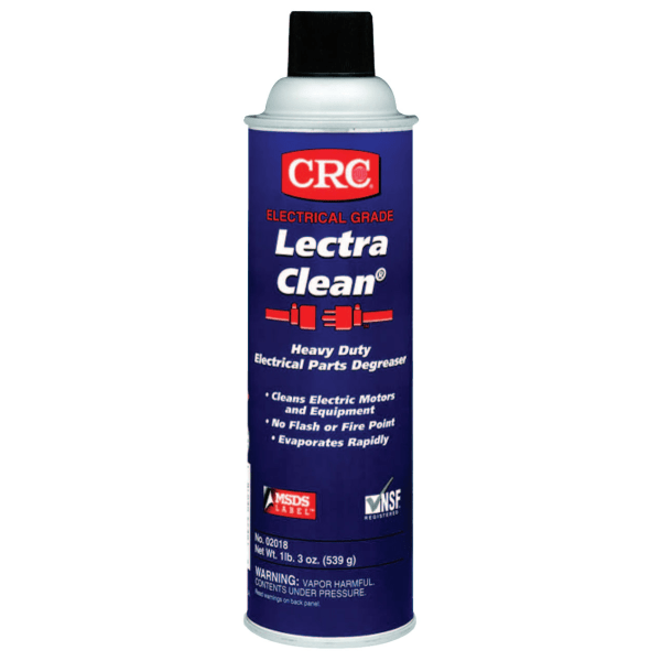 UPC 078254020181 product image for CRC Lectra Clean® Heavy-Duty Aerosol Degreaser, 19 Oz Can | upcitemdb.com