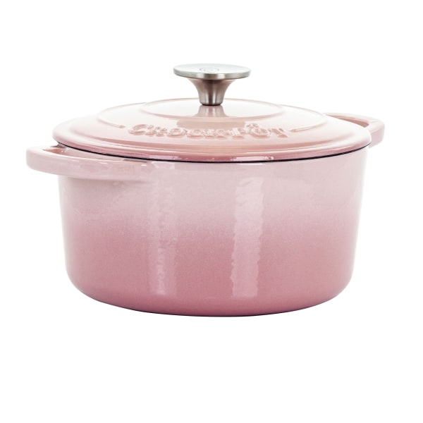 Crock-Pot Artisan 3 Quart, 2 Piece Enameled Dutch Oven Set with Lid