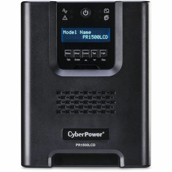 Smart App Sinewave  8-Outlet Uninterruptible Power Supply, 1,500VA - CyberPower PR1500LCD