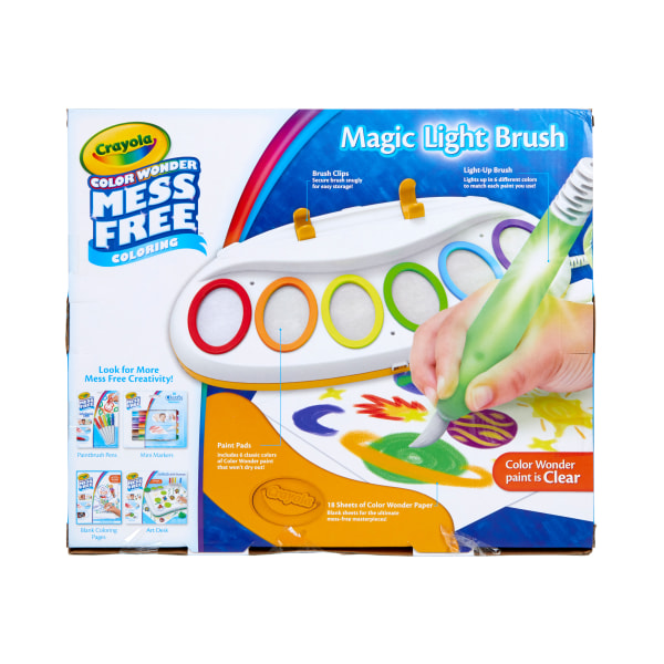 Crayola® Color Wonder Magic Light Brush, Assorted Colors
