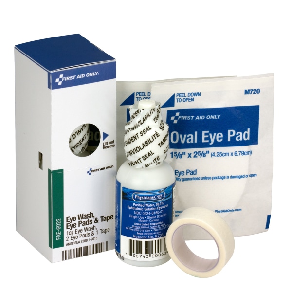 First Aid Only� SmartCompliance� Refill Eye Wash Kit