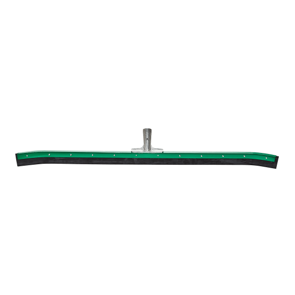 Unger AquaDozer 36 Heavy Duty Curved Floor Squeegee - 36 Rubber Blade - Heavy Duty, Durable, Sturdy - Black, Green