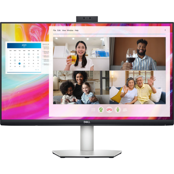 Dell S2722DZ 27″ QHD 16:9 Work From Home Monitor with Video Conferencing, Built-In -Camera